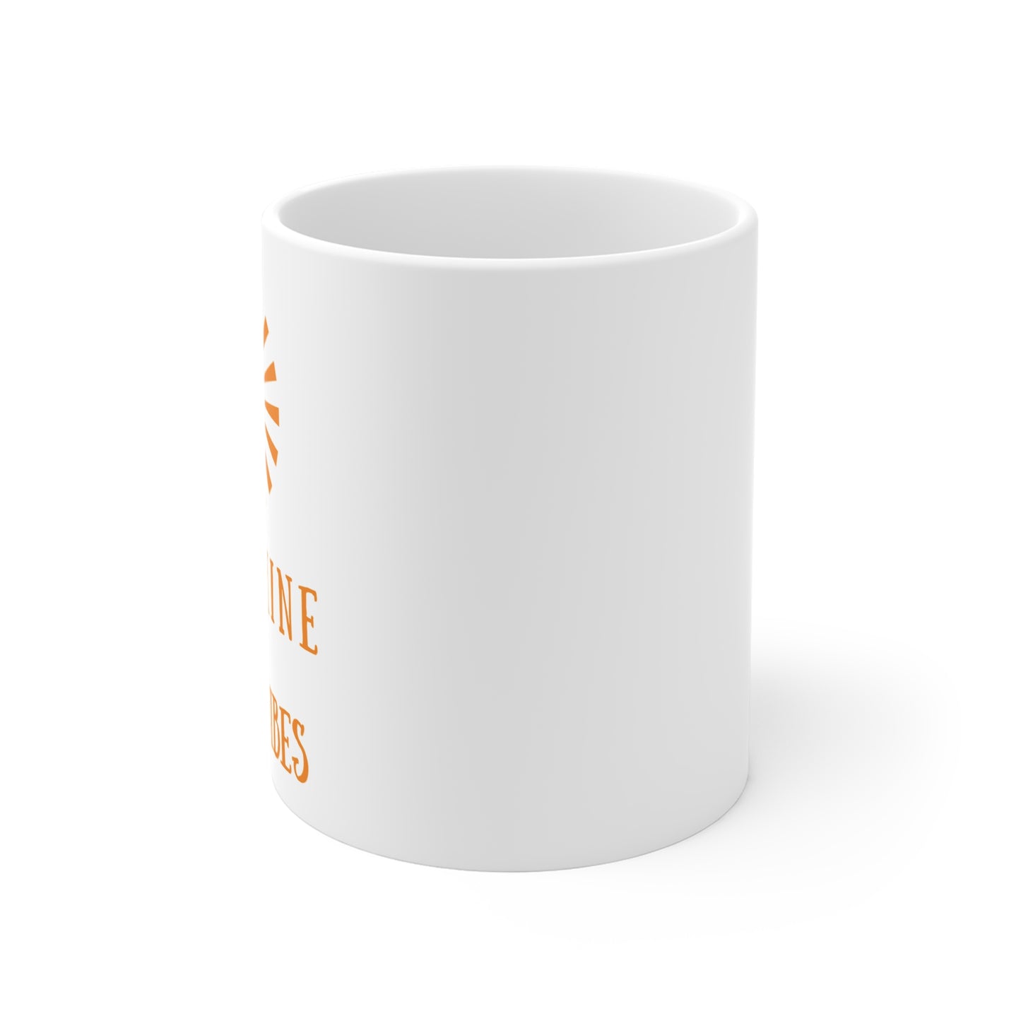 Sunshine & Good Vibes White Mug 11oz