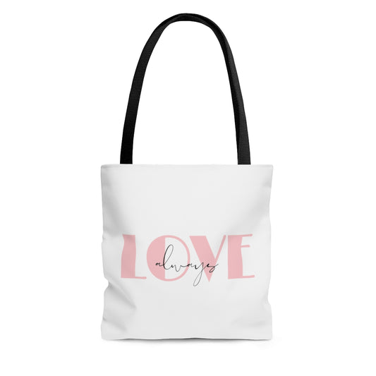 Love Always White Tote